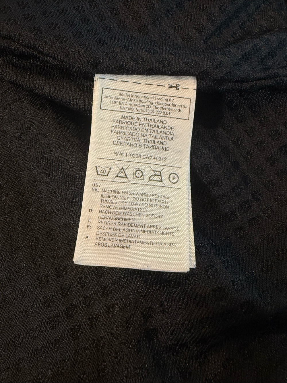 Adidas Los Angeles Lakers Full Zip Track Jacket Black Three Stripe Men’s | XXL - Picture 13 of 14